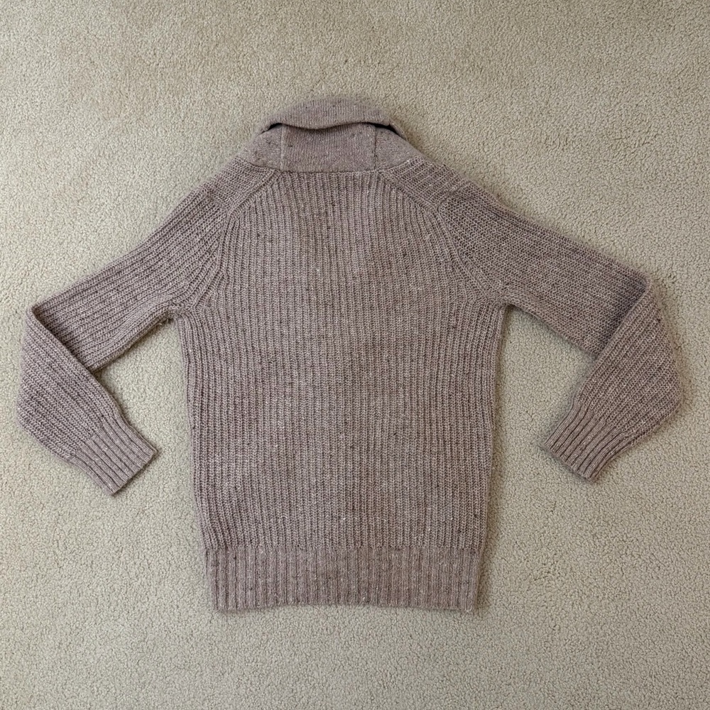 J. Crew Taupe Button-Up Wool Blend Cardigan - Picture 2 of 10